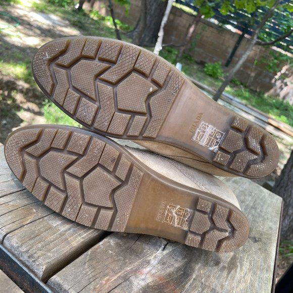 Prada Sport Hidden Wedge Desert Ankle Booties - Picture 11 of 13